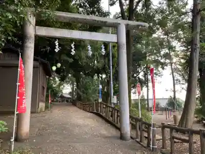 豊鹿嶋神社の鳥居