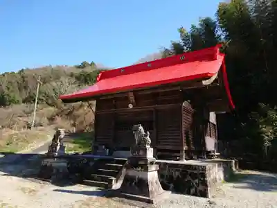 神明宮の本殿・本堂