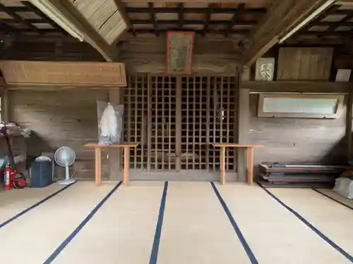 八幡神社の本殿・本堂