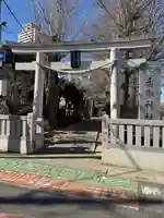 越谷香取神社の鳥居
