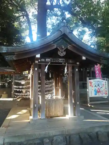 中目黒八幡神社の手水舎