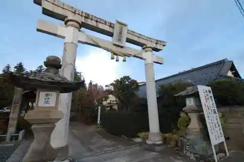 豊景神社の鳥居