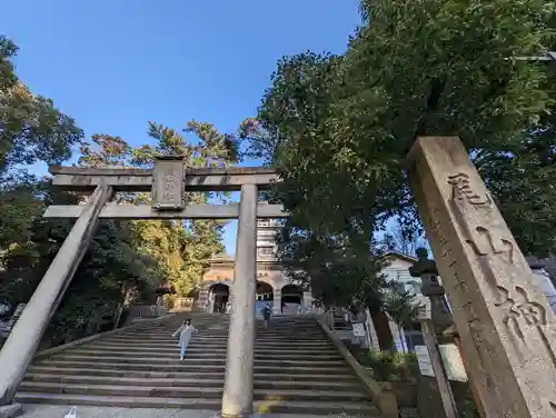 尾山神社の鳥居