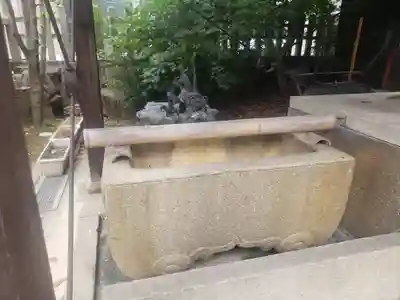 市神神社の手水舎
