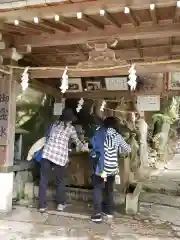 阿賀神社の手水