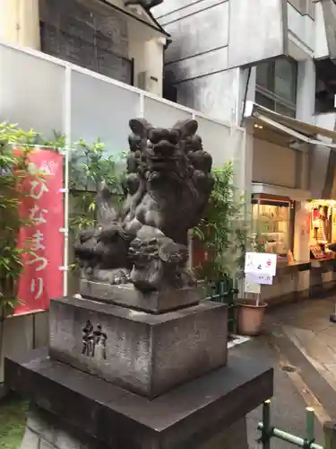 烏森神社の狛犬