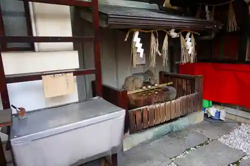 綱敷天神社御旅社の手水