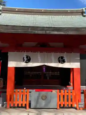 麻布氷川神社の本殿・本堂