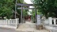 柏諏訪神社の鳥居