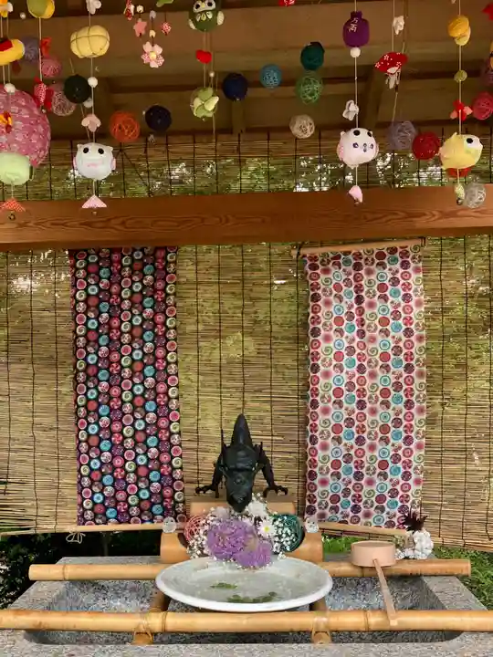 厚真神社の手水舎