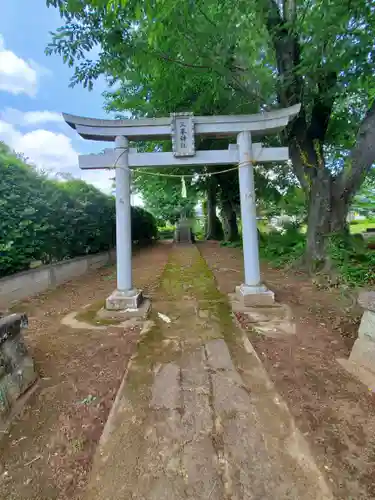 三峯神社の鳥居