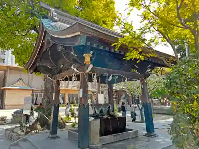 櫛田神社の手水舎