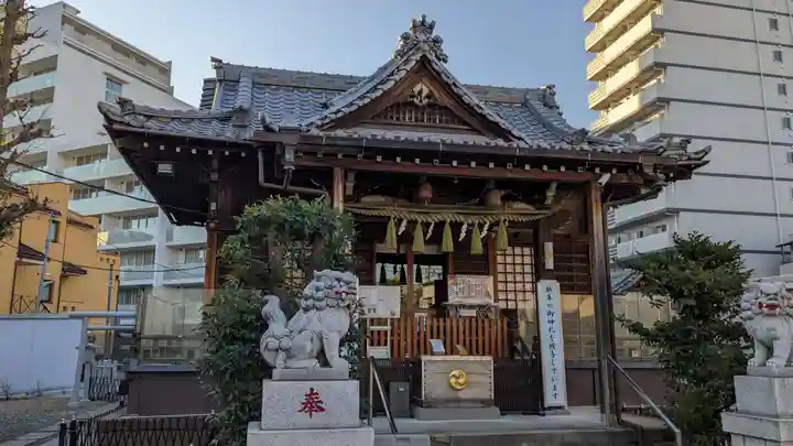 高田氷川神社の本殿・本堂