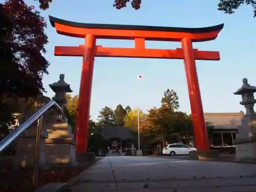 湯倉神社の鳥居