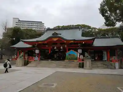 生田神社の本殿・本堂
