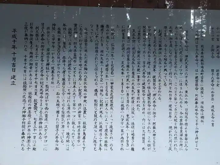 草部吉見神社(熊本県)