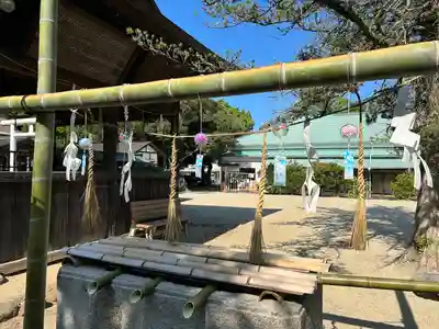 飯野八幡宮の手水舎