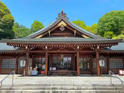 群馬県護国神社の本殿・本堂