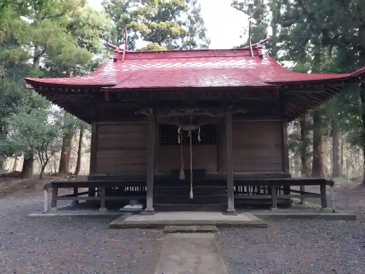 帳附神社の本殿・本堂
