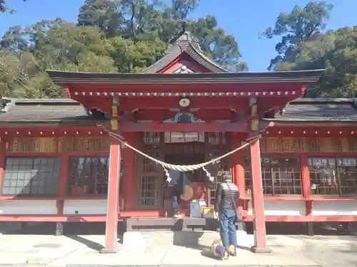 蒲生八幡神社の本殿