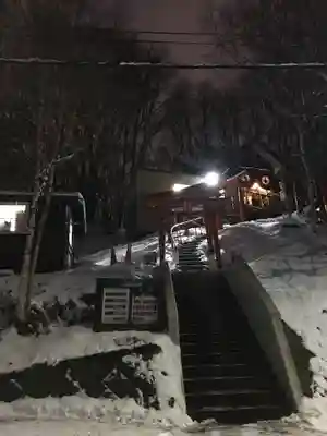 清田稲荷神社の鳥居