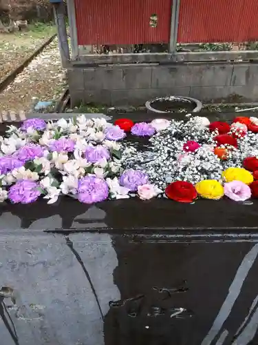 前玉神社の手水