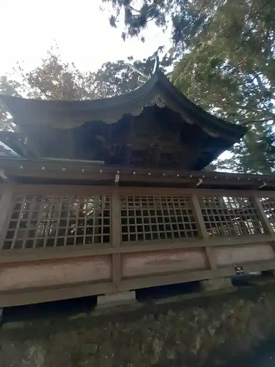 鷲子山上神社の本殿・本堂