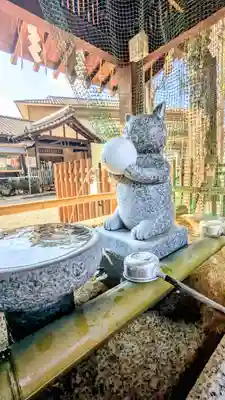 荻窪白山神社の手水舎