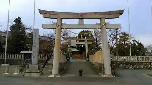 天神神社（柳津天神神社）の鳥居