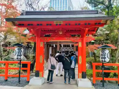 愛宕神社の山門・神門