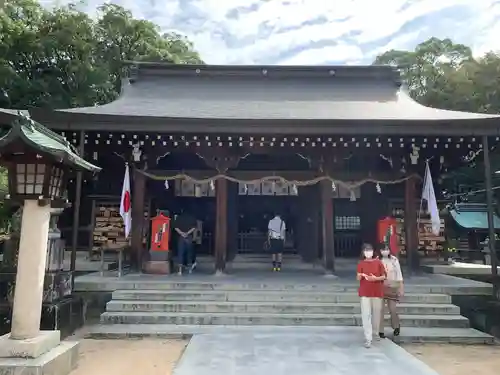 松陰神社の本殿・本堂