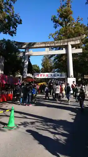 大縣神社の鳥居