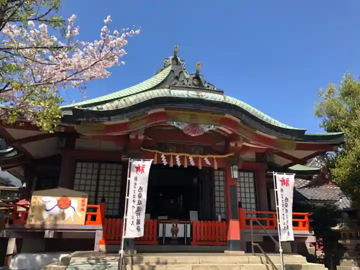 阿倍王子神社の本殿・本堂