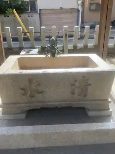 八幡社（栄生八幡社）の手水舎