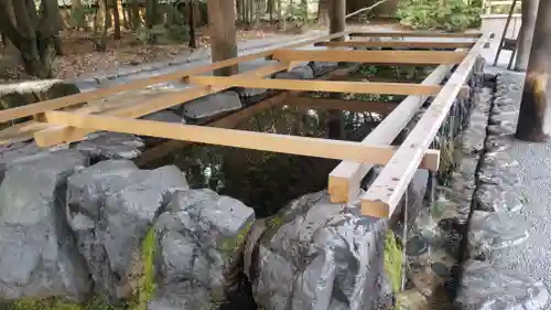 伊勢神宮内宮（皇大神宮）の手水舎