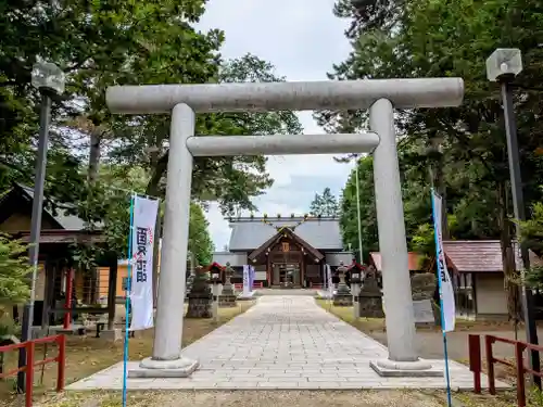 上富良野神社の鳥居