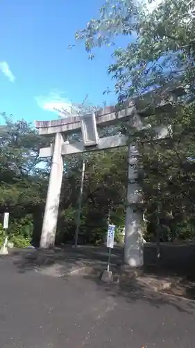 八幡古表神社の鳥居