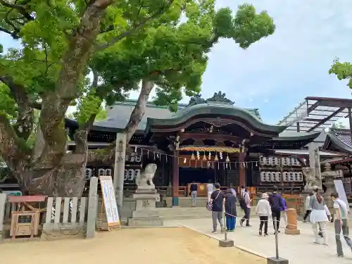 石切劔箭神社の本殿