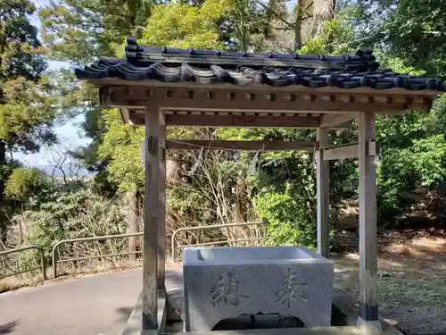 常国神社の手水舎
