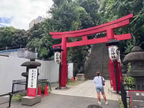 愛宕神社の鳥居
