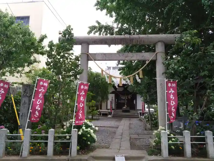 庚申神社の鳥居