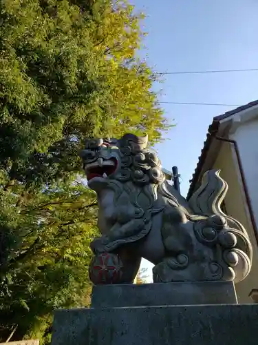 八幡神社の狛犬