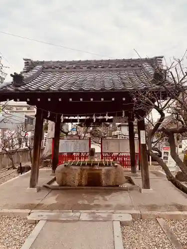 山田天満宮の手水舎