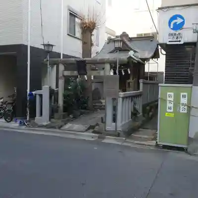 甚内神社の鳥居
