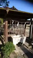 深田神社の手水