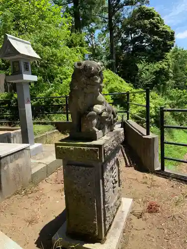 妙見神社の狛犬