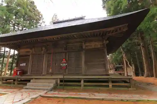 堂山王子神社の本殿