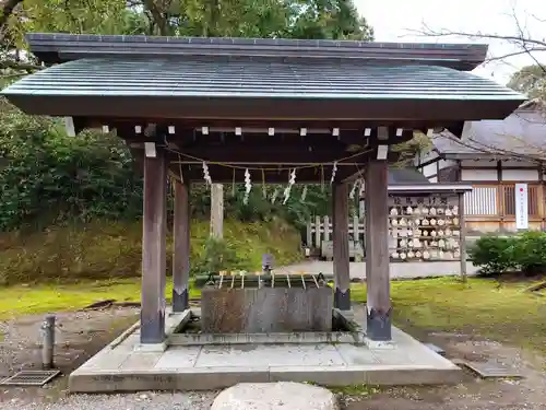 足羽神社の手水舎