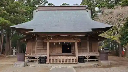 東大社の本殿・本堂