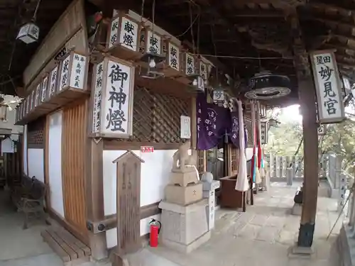 星田妙見宮の本殿・本堂